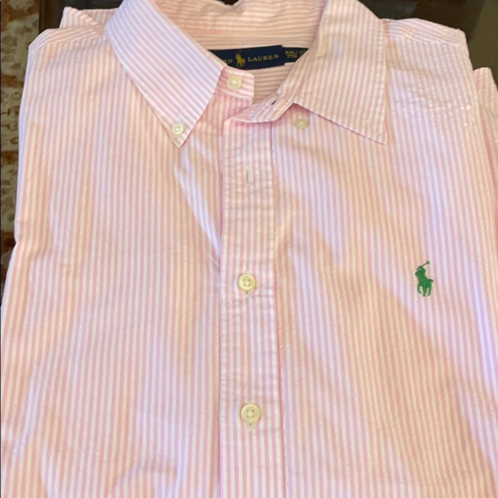Ralph Lauren Seersucker Short Sleeve